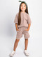 Миниатюра изображения товара Комплект детской одежды Amarobaby Jump / AB-OD21-JUMP2201/03-110 (бежевый, р.104-110)