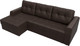 Миниатюра изображения товара Диван угловой Лига Диванов Эмир БС левый (экокожа коричневый)