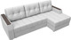 Миниатюра изображения товара Диван угловой Лига Диванов Эмир БС правый (экокожа белый)