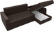 Миниатюра изображения товара Диван угловой Лига Диванов Эмир БС правый (экокожа коричневый)