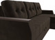 Миниатюра изображения товара Диван угловой Лига Диванов Эмир БС правый (микровельвет коричневый)