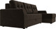 Миниатюра изображения товара Диван угловой Лига Диванов Эмир БС правый (микровельвет коричневый)