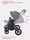 Миниатюра изображения товара Детская универсальная коляска Rant Flex Pro 2 в 1 2023 / RA074 (серый)