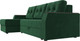 Миниатюра изображения товара Диван угловой Лига Диванов Эмир БС левый (велюр зеленый)