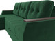 Миниатюра изображения товара Диван угловой Лига Диванов Эмир БС левый (велюр зеленый)