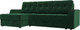 Миниатюра изображения товара Диван угловой Лига Диванов Эмир БС левый (велюр зеленый)