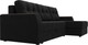 Миниатюра изображения товара Диван угловой Лига Диванов Эмир БС правый (микровельвет черный)