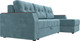 Миниатюра изображения товара Диван угловой Лига Диванов Эмир БС правый (велюр бирюзовый)