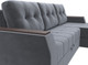 Миниатюра изображения товара Диван угловой Лига Диванов Эмир БС правый (велюр серый)