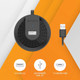 Миниатюра изображения товара USB-хаб A4Tech HUB-20 (черный)