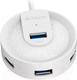 Миниатюра изображения товара USB-хаб A4Tech HUB-30 (белый)
