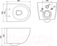 Миниатюра изображения товара Унитаз подвесной Mexen Lena MEX-30224006