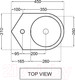 Миниатюра изображения товара Умывальник Jaquar JDS-WHT-25841