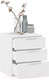 Миниатюра изображения товара Прикроватная тумба ТриЯ Порто ТД-393.03.01 (белый жемчуг/белый софт)