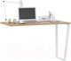 Миниатюра изображения товара Письменный стол ТриЯ Порто ТД-393.15.01 (белый/яблоня беллуно)