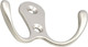 Миниатюра изображения товара Крючок для одежды Trodos ZY-110А 2-рожковый сплав ЦАМ (никель)