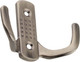 Миниатюра изображения товара Крючок для одежды Trodos ZY-201В 2-рожковый сплав ЦАМ (бронза)