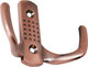 Миниатюра изображения товара Крючок для одежды Trodos ZY-201В 2-рожковый сплав ЦАМ (медь)