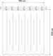 Миниатюра изображения товара Шторка-занавеска для ванны IDDIS BF05P18i11