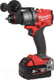 Миниатюра изображения товара Аккумуляторная дрель-шуруповерт Milwaukee M18 FDD3-502X / 4933479863