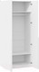 Миниатюра изображения товара Шкаф ТриЯ Порто СМ-393.07.003 с 2 глухими дверями (белый жемчуг/белый софт)