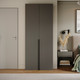 Миниатюра изображения товара Шкаф ТриЯ Порто СМ-393.07.003 с 2 глухими дверями (яблоня беллуно/графит софт)