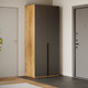 Миниатюра изображения товара Шкаф ТриЯ Порто СМ-393.07.003 с 2 глухими дверями (яблоня беллуно/графит софт)