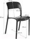 Миниатюра изображения товара Стул Mio Tesoro Клео SC-130 (черный)