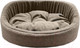 Миниатюра изображения товара Лежанка для животных Homepet 82831 (43x38x15см, розово-серый)
