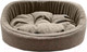 Миниатюра изображения товара Лежанка для животных Homepet №4 82834 (64x50x18см, розовый/серый)