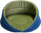 Миниатюра изображения товара Лежанка для животных Homepet №1 83137 (45x45x27см, зеленый/синий)
