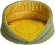 Миниатюра изображения товара Лежанка для животных Homepet №1 83136 (45x45x27см, желтый/зеленый)