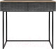 Миниатюра изображения товара Консольный столик Shtabe Simple 7011 эко (графит/дуб веллингтон/черный)