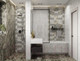 Миниатюра изображения товара Плитка Beryoza Ceramica Valensole белый (500x250)