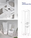 Миниатюра изображения товара Шкаф-пенал для ванной Volna Joli 40 (напольный)