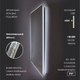 Миниатюра изображения товара Зеркало Алмаз-Люкс Darwin 80100s-6 (80x100см, с подсветкой и сенсорной кнопкой)