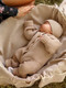 Миниатюра изображения товара Комбинезон для малышей Amarobaby Pure Love Tot / AB-OD22-PLT501/03-80 (бежевый, р. 80)