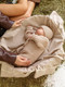 Миниатюра изображения товара Комбинезон для малышей Amarobaby Pure Love Tot / AB-OD22-PLT501/03-80 (бежевый, р. 80)
