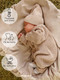 Миниатюра изображения товара Комбинезон для малышей Amarobaby Pure Love Tot / AB-OD22-PLT501/03-80 (бежевый, р. 80)