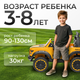 Миниатюра изображения товара Детский автомобиль Sundays Power LS150-F (желтый)