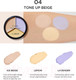 Миниатюра изображения товара Консилер The Saem Cover Perfection Triple Pot Concealer тон 04 Tone Up Beige