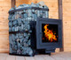 Миниатюра изображения товара Печь-каменка КомфортПром Чугун Панорама Закрытая Каменка 112211763
