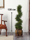 Миниатюра изображения товара Искусственное растение Merry Bear Home Decor Туя спиралевидная / KA0035