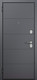 Миниатюра изображения товара Входная дверь Mastino F2 Family Eco PP черный муар металлик/оскуро/белый ларче (86x205, левая)