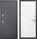 Миниатюра изображения товара Входная дверь Mastino F2 Family Eco PP черный муар металлик/оскуро/белый ларче (96x205, правая)