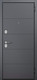 Миниатюра изображения товара Входная дверь Mastino F2 Family Eco PP черный муар металлик/оскуро/белый ларче (96x205, правая)