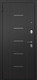 Миниатюра изображения товара Входная дверь Mastino T3 Trust Eco MP черный муар металлик/черный муар/белый ларче (86x205, левая)