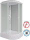 Миниатюра изображения товара Душевая кабина Niagara Promo P90/80/26L/MT 90x80x215