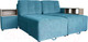 Миниатюра изображения товара Диван угловой Lama мебель Пингвин-2/20 левый (Glory Col 19)