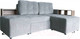 Миниатюра изображения товара Диван угловой Lama мебель Пингвин-2/20 левый (Glory Col 24)